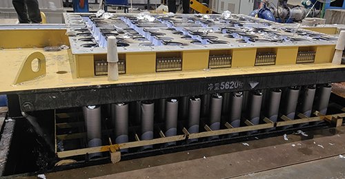 20-Ton Aluminum Billet Casting Line Project in India