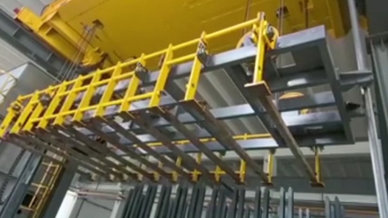 Automatic Aluminum Billet Stacking & Unstacking System