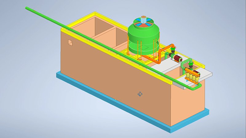 Aluminum Casting Cooling Water System