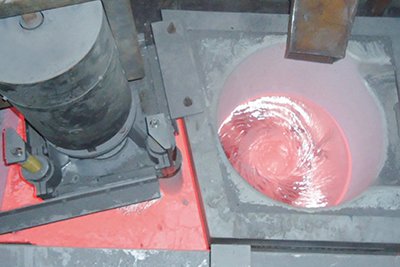 Twin-Chamber Melting Furnace