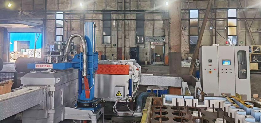 Launder-Type In-line Degassing System
